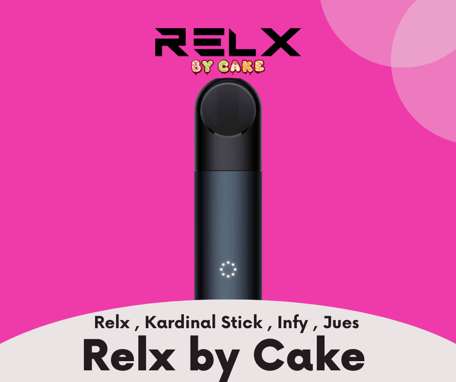 RELX BY CAKE ขายบุหรี่ไฟฟ้า relx และ Pod หัวพอต ราคาถูก ส่งด่วน
