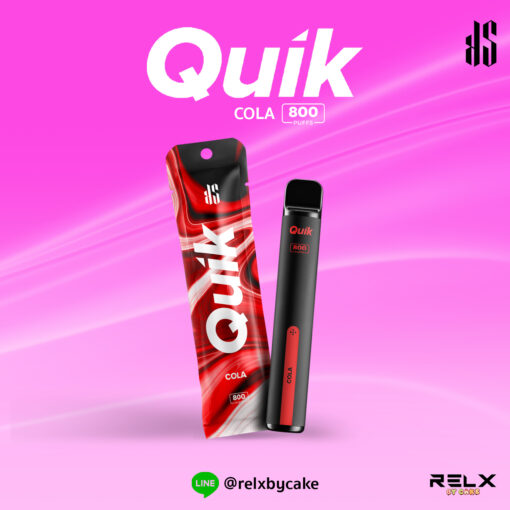 บุหรี่ไฟฟ้าใช้แล้วทิ้ง KS Quik Cola