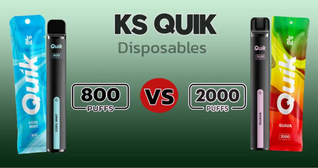 เปรียบเทียบ KS QUIK 800 vs KS QUIK 2000