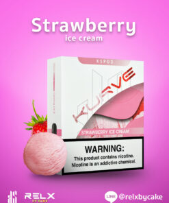 KS Kurve Pod Strawberry Ice Cream