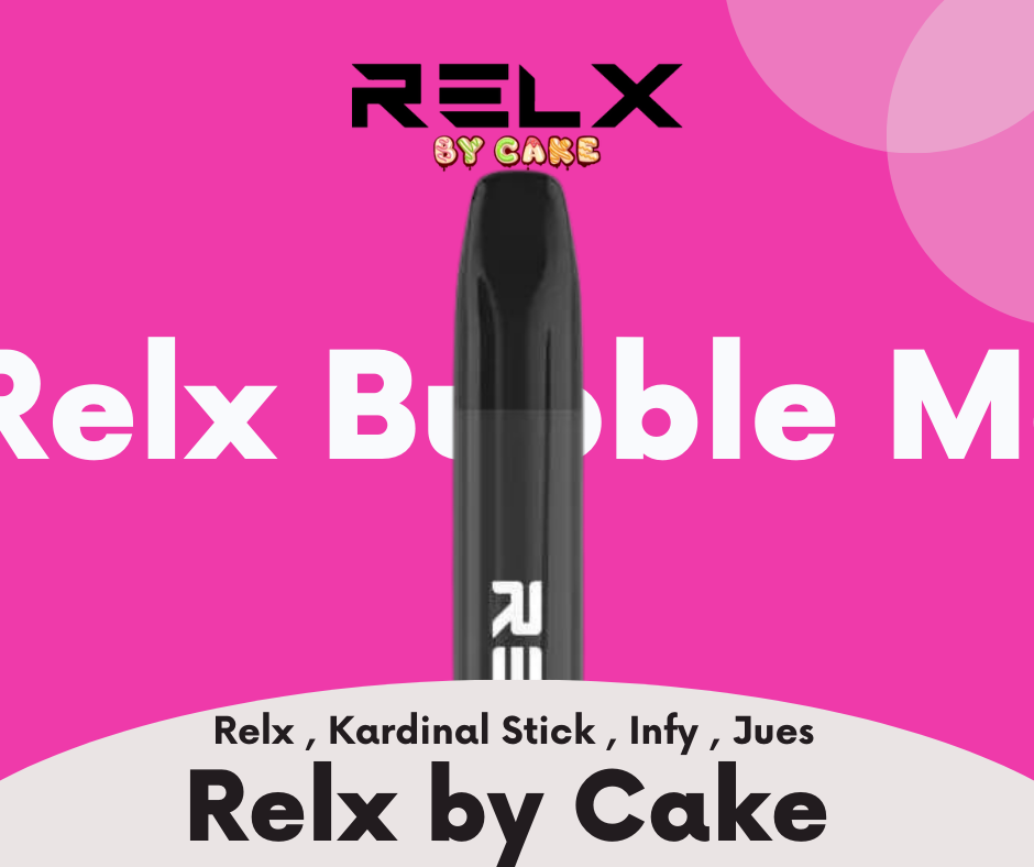 RELX Bubble Mon บุหรี่ไฟฟ้าแบบใช้แล้วทิ้ง พอตใช้แล้วทิ้ง 1600 Puffs