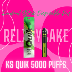 KS Quik 5000 Puffs GREEN APPLE